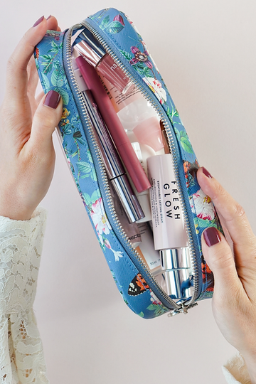 Reusable Clear Beauty Case | Butterfly Spirit Joana Fulana